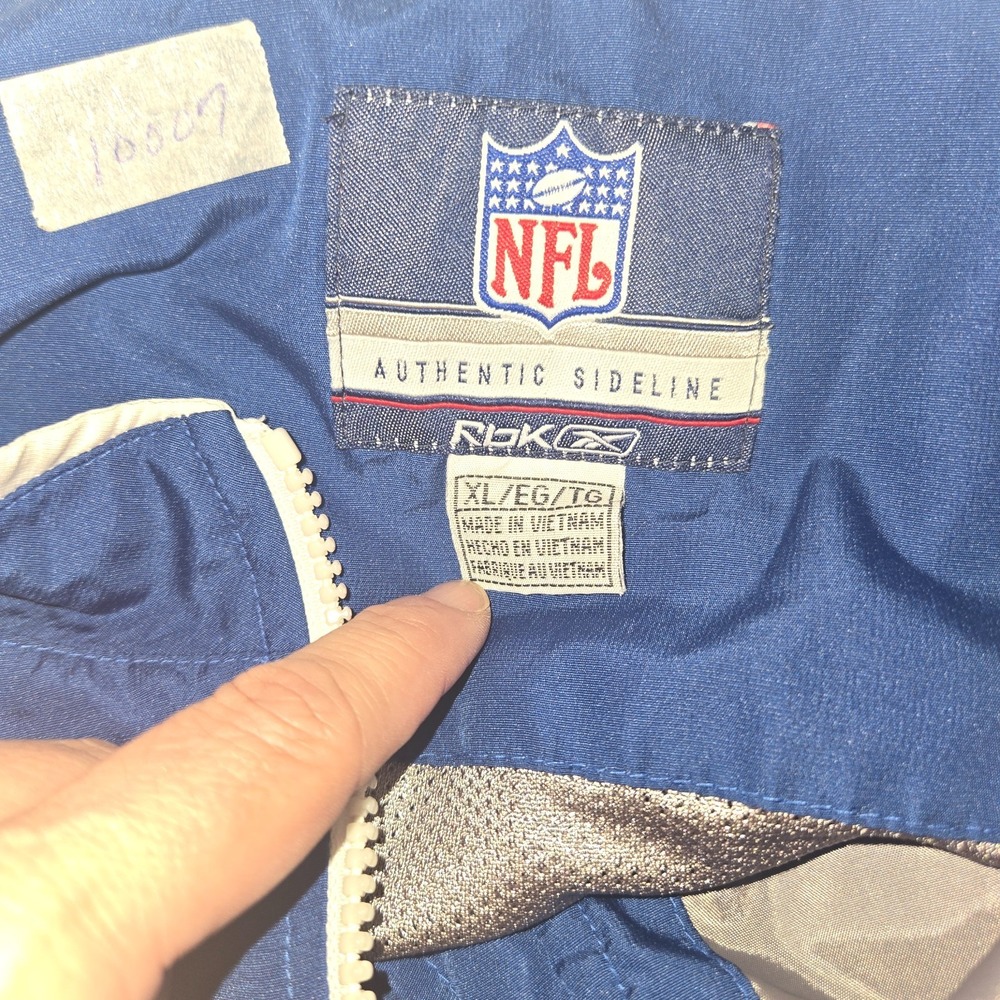 00s Indianapolis Colts - Vintage NFL Windbreaker Pullover (EXTRA Large) - Picture 12 of 16